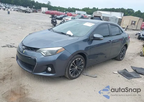 2015 Toyota Corolla S Plus z USA, uszkodzony, nr VIN 2T1BURHE5FC391873